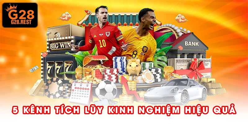 5 kênh tích lũy kinh nghiệm hiệu quả