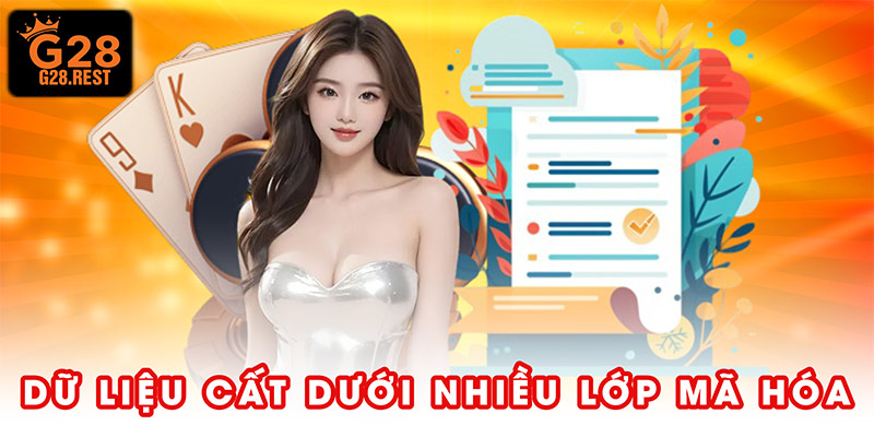 Dữ liệu được cất dưới nhiều lớp mã hóa