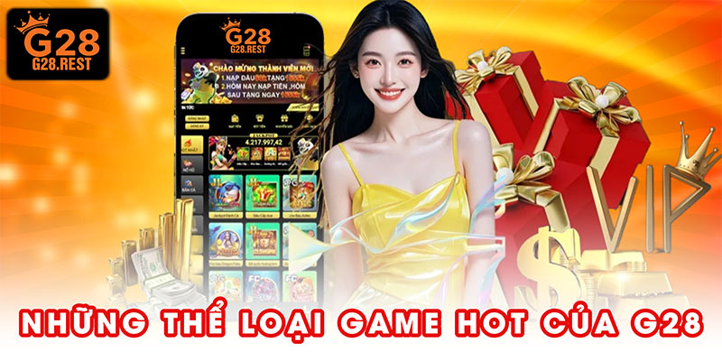 Những thể loại game hot tạo nên dấu ấn riêng của G28