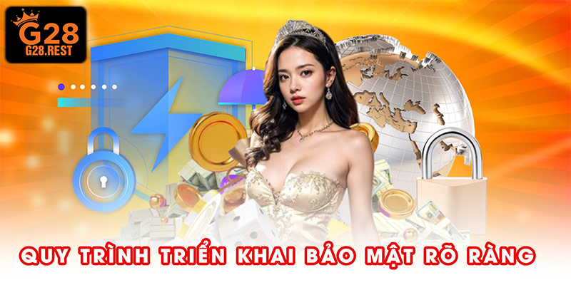 Quy trình triển khai bảo mật rõ ràng